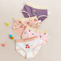 Local Delivery Spender Budak Perempuan Kids Panties Girl Children Underwear for Girls 女童内裤 Cotton 4 PCS. 