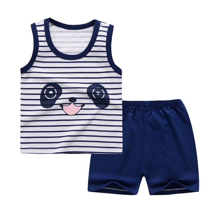 Yfashion%20ldren's%20Summer%20Cotton%20Vest%20Shorts%20Set%20Boys%20And%20irls%20Baby%20Sleeveless%20Suit%20ldren's%20Clothing%20-%20Image%207