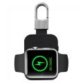 Wireless Charger Power Bank 950mah for iWatch 1 2 3 4 5 6 Portable Mini External Battery Pack KeyChain. 