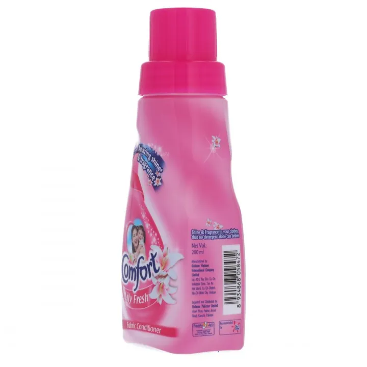 Comfort%20Lily%20Fresh%20Fabric%20Conditioner%20Pink%20200ml%20-%20Image%204