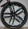 LAZER STAR GREEN COLOR 26 INCH BICYCLE , CYCLE FOR RACING , MOUNTAIN BIKE , ROAD BIKE WITH 10 GEARS. 