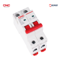 CNC 2 Pole DC MCB Circuit Breaker 500V YCB9-80DM – Reliable Overload Protection for DC Systems 32A. 
