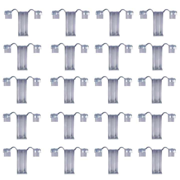 20PCS Photovoltaic Panel Drainage Buckle Surface Plate Solar Panel Water Drain Clip for Solar Panel Draining 35mm Durable Easy Install Easy to Use