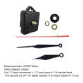 1 Set Battery Operated Clock Movement DIY Plastic Easy to Install Clock Movement Set Replacement Motor Kits. 