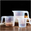 Plastic Measuring Cup Clear Measuring Jug 1 ltr-Nesting Stackable Container for Measure Liquid and Baking Items, Kitchen Lab Use 1000Ml Measuring Cup Baking Tool Kitchen Tool High Quality Plastic Measuring Cup Tool Cup with Scale. 
