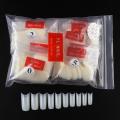100 pcs/10 sizes Natural French Acrylic Nails. 