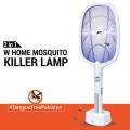 WBM Mosquito Killer Racket, 2 in 1 Rechargeable Mosquito Lamp With LED Light & Charging Stand. 