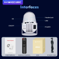 HY300, HY300 Pro & HY300 Plus Android Projector 200/260 ANSI Android 11 4K 1280*720P Dual Wifi6 BT5.0 Allwinner H713 Home Cinema Outdoor Indoor Projector. 
