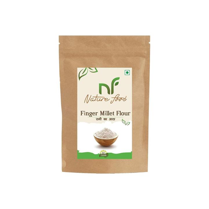 Nature Food Finger Millet Flour/ Ragi Atta - 500gm