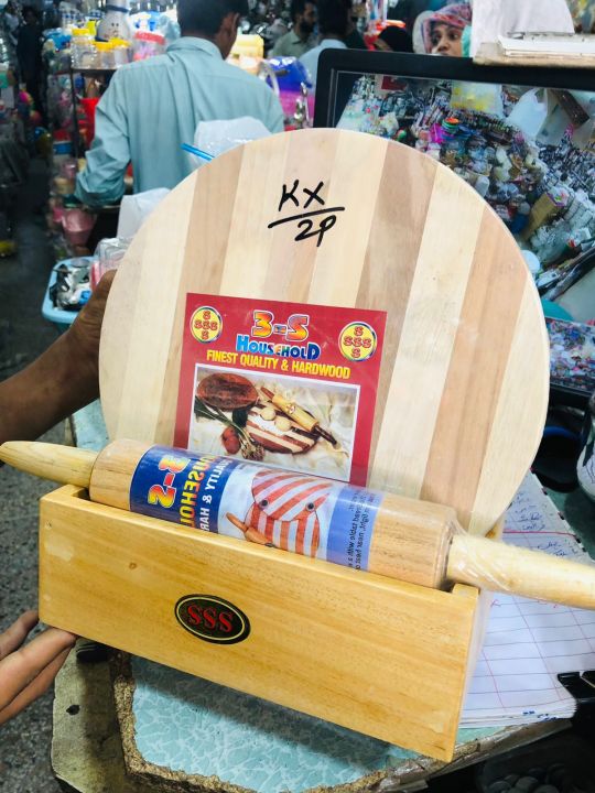 Chakla%20Belna-Wooden%20Chakla%20Belan%20Round%20Chapati%20Chakla%20With%20Stand,%20Wood%20Rolling%20Board%20and%20Rolling%20Pin,%20Chakla%20Belna%20-%20Image%202