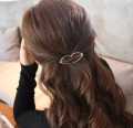 METAL Geometric Hair Clip Hair Pins Round Triangle Barrettes Hairpin Barrette Hair Claws Women Girls Fashion stylish metal Hair Accessories Gifts. 