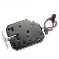 Small 12V 1.5A Electronic Lock Latch Release Assembly Electromagnetic Control Metal Safety Magnetic Lock Easy Install. 