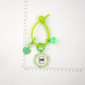 Creative Chip Keychain Eye-Catching Compact Colorful Number Plate Pendant Trendy Lightweight Dice Decoration for Gift Use. 