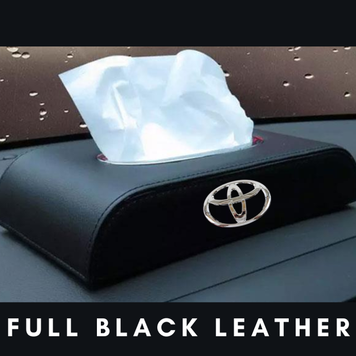 Universal%20Car%20TOYOTA%20Monogram%20Black%20Leather%20Tissue%20Box%20High%20Quality%20-Easy%20to%20Fix%20-%20Pu%20Leather%20-%20Office%20-%20Image%206