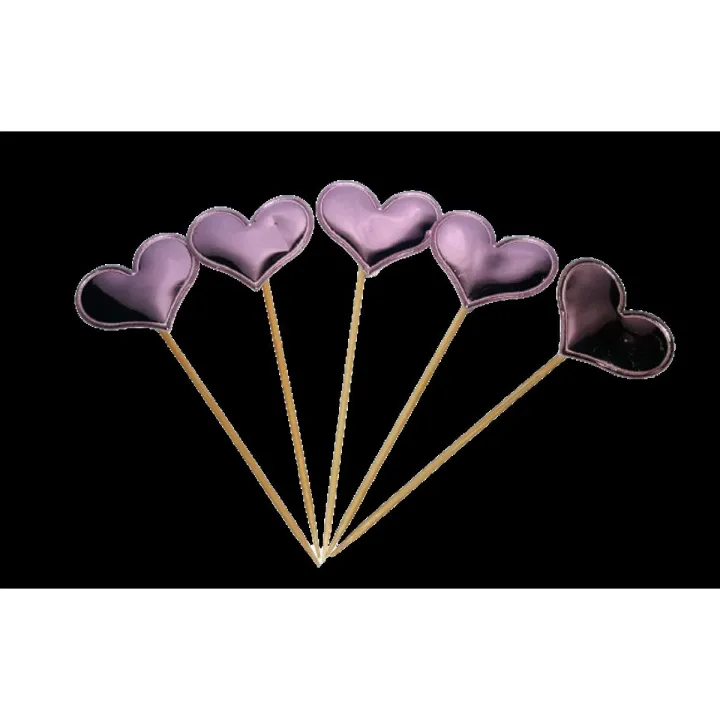 Pack%20of%205%20%20Cake%20Topper%20(Purple%20HEART%20Shape%20Toppers%20-%20Sweets%20Picker)%20-%20Image%204