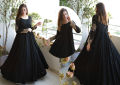 Stylish Royal Embroidered Coat/Gown with Long Frock & Trouser 3-Piece - Party Wear Dresses for Women. 