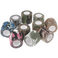 New 4.5M Camouflage Elatic Wrap Tape Ankle Knee Finger Arm Bandage elf Adheive port Protector New. 