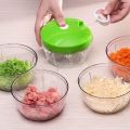 Big Long Crank Chop Food Chopper And Processor Deluxe With Japanese Blades. 