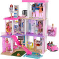 Barbi DreamHouse Large Dollhouse with Pool, Slide, Elevator, Lights and Sounds. 
