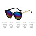 Cat Eye Women Sunglasses Fashion Female Men Retro Reflective Mirror Sunglasses. 