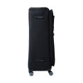 FLO Alberta Premium 2024 Expandable Luggage Trolley Suitcase, TSA Lock, 4 Wheels, Softside. 