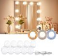 10 Bulbs Vanity Mirror Light Kit | Dimmable LED Makeup Lighting with Adjustable Brightness | Easy Stick-On Hollywood Style Lights for Dressing Table & Bathroom | Energy Saving, Long-Lasting & Perfect for Professional Makeup. 