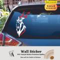 Markhor Sticker for Your Car Back Screen 15 x 7 inches. 