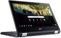 Acer R11 Convertible 2-in-1 Chromebook in Black 11.6in HD Touchscreen Intel N3060 1.6Ghz up to 2.48GHz 4GB RAM 16 GB SSD, Webcam, Bluetooth, Play Store, Chrome OS (Refurbished). 