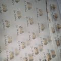 Customized Printed Butter Paper/Tracing Paper, A4 size 90 gram for Packing/design your own Packing Paper for your small business- Packing Materials. 