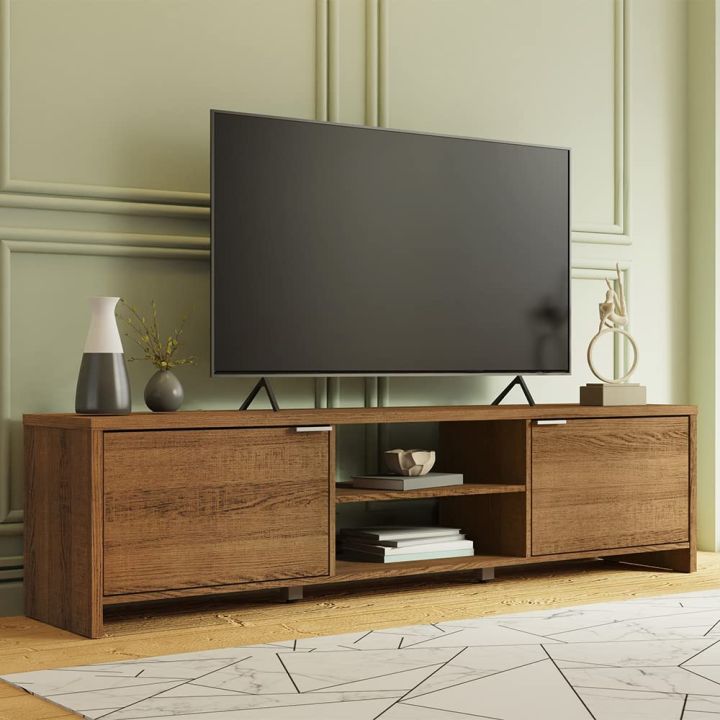 Table Console, Tv Console, TV / LED Holder , TV/Led Large Console , Modern Console, Large Space Storage Compartments with Wire Management , New Arrival Design 2024