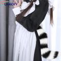 Fake Cat Tail Soft Plush Fox Tail for Cosplay Parties Adjustable Waistband Fuzzy Colorful Perfect for Dance Performances Costumes Cosplay Fake Fox Tail. 