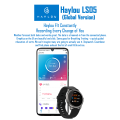 Xiaomi Haylou Solar Smart Watch LS05 12 Sport Modes 15day Life From Xiaomi Youpin Global Edition. 
