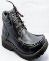 Black Leather Boots for Men. 