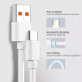 Oks Traders Offer Type C Cable 6A: Fast Charging and Data Transfer for Android Devices Turbo Charge Cable Original 6A 33W Usb Type C Charger Cord USBC Long Kabel for All Type C Mobiles. 