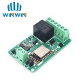 New Arrival 1Pcs Green ESP8266 10A 220V Network Relay  Module Input DC 7V~30V Modules. 