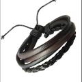Layer Leather Hand Band/Bracelets Wristband  For Boys & Men. 