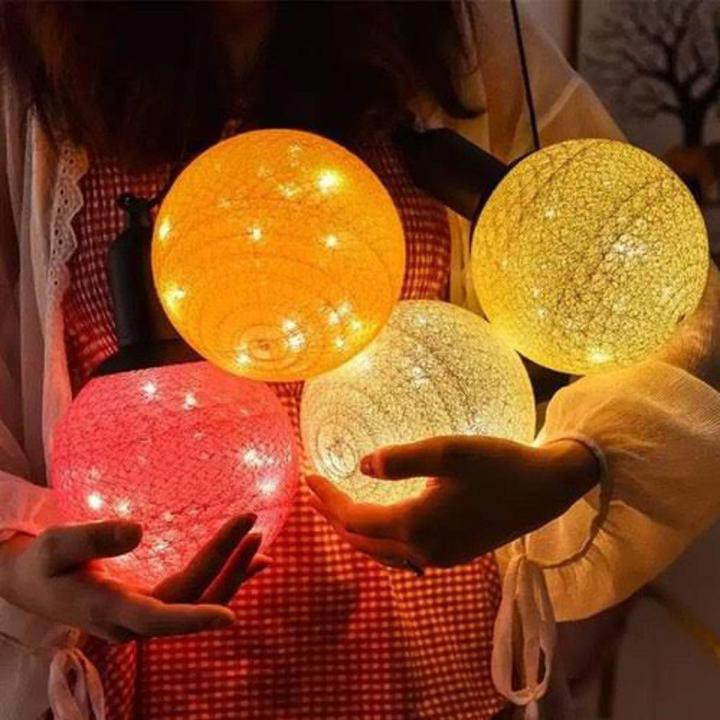 Hanging Light Yarn Decoration Ball Pack of 1