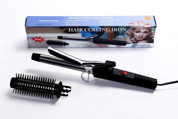 Nova Professional Hair Curling Iron-Black