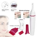 5 In 1 Multifunction Women Hair Removal Electric Shaping Female Shaving Machine - Women Hair Remover Mini Shaver Trimmer Razor For Eyebrow Underarm White. 