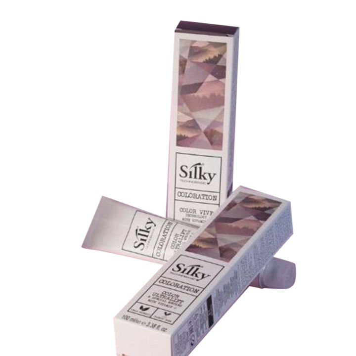 Silky TECHNOBASIC – COLLARATION COLOR VIVE technology with vitamin C Only Tube (7.31 – Golden Ash Blonde)