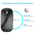 E-1400 Rechargeable 2.4 GHz Wireless Mouse With Silent Clicking. 