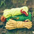 FG Outdoor 4mm Reflective Camping Tarp Tent Rope Runners Velarium Guy Line Cord Wind Rope 10M for Camping Tent Awning Canopy #425102. 