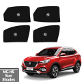 High Quality MG HS Car Window shades | Sun shades fabric | Car black sun shades window with logo. 