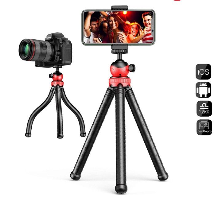 Universal%2011%20Inch%20Rubber%20Flexible%20Universal%20Tripod%20Stand%20with%20a%20Mobile%20Mount%20-%20Image%207