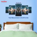 Picture frames, wall hanging, 24x48 - 101-200 Fix photo frame 5 pieces, set of picture frame, home decoration items, home décor, decorating items, frames, set of 5 frames, Frame House. 