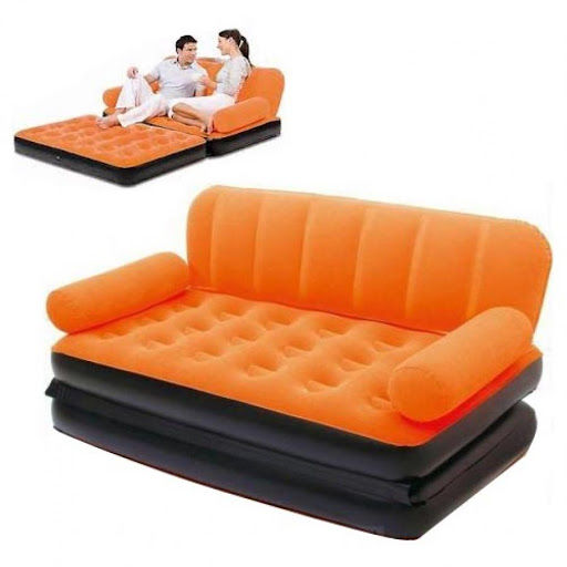 Inflatable Air Lounge Sofa Bed 5 in 1 With Air Pump