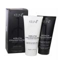 K.E.U.N.E Keratin Straightening Rebonding System Strong Fort 2 x 100ml. 