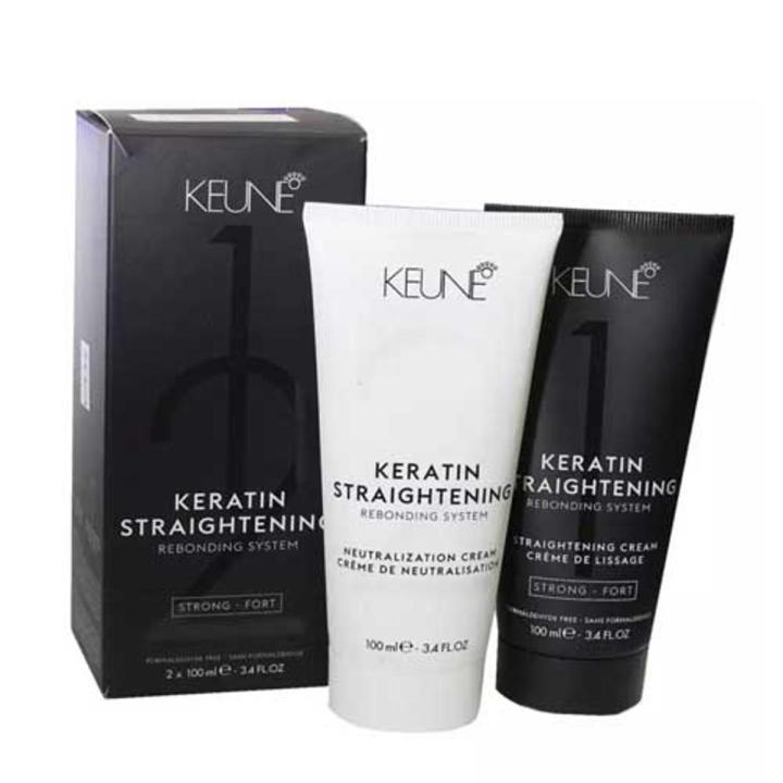 K.E.U.N.E Keratin Straightening Rebonding System Strong Fort 2 x 100ml