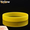 2Pcs Fashion Silicone Wristbands Wrist Bands Solid Color Sports Design Bracelets. 
