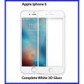 iPhone 6 Tempered Glass Screen Protector For Apple Iphone 6 - White. 
